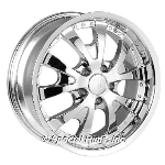 chrome rims, custom rims F5-65A